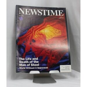 May 1993 NEWSTIME Magazine THE LIFE AND DEATH OF THE MAN OF STEEL Superman